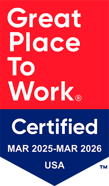Great Place To Work Certified logo